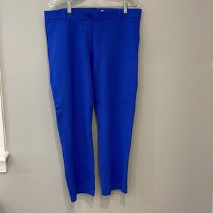 Betabrand Classic Straight Leg Dress Pant Yoga Pant.  Aegean.  XL Short Petite